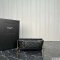 Saint Laurent Gaby Chain Phone Holder In Quilted Lambskin