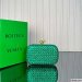 Bottega Veneta Plisse Knot Clutch