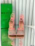Bottega Veneta Sparkle Stretch Leather Sandals
