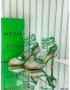 Bottega Veneta Sparkle Stretch Leather Sandals