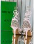 Bottega Veneta Sparkle Stretch Leather Sandals