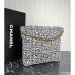 Chanel 22 Chain Hobo Quilted Wool Tweed