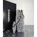 Chanel 22 Chain Hobo Quilted Wool Tweed