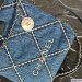 Chanel 22 Small Denim Handbag
