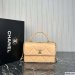 Chanel Flap Bag With Top Handle
