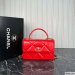 Chanel Flap Bag With Top Handle