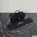 Chanel Tweed Leather Box Bag Large