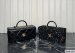 Chanel Tweed Leather Box Bag Large