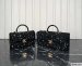 Chanel Tweed Leather Box Bag Large
