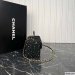 Chanel Tweed Leather Box Bag Large