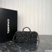 Chanel Tweed Leather Box Bag Large