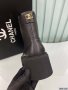 Chanel Women Leather Short Boots