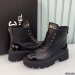 Chanel Women Leather Short Boots