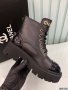 Chanel Women Leather Short Boots