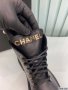 Chanel Women Leather Short Boots