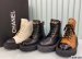 Chanel Women Leather Short Boots