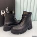 Chanel Women Leather Short Boots