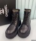 Chanel Women Leather Short Boots