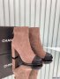 Chanel Women Suede Boots