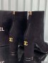 Chanel Women Suede Boots