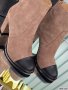 Chanel Women Suede Boots