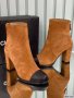 Chanel Women Suede Boots