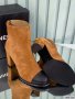 Chanel Women Suede Boots