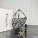 Dior Mini Saddle Bag With Strap