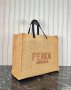 Fendi Raffia Tote Bag