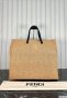 Fendi Raffia Tote Bag