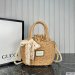 Gucci Natural Raffia Bag