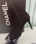 Chanel Women Leather Boot