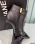 Chanel Women Leather Boot