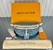 Louis Vuitton High Rise Monogram Denim