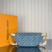 Louis Vuitton High Rise Monogram Denim