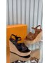 Louis Vuitton Isola Wedge Sandal