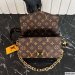 Louis Vuitton Pochette Metis East West Bag
