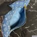 Louis Vuitton High Rise Monogram Denim