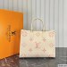 Louis Vuitton Onthego MM Bicolor Monogram Empreinte Leather