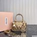 Miu Miu Arcadie Matelasse Nappa Leather Medium Bag