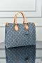 Louis Vuitton Onthego MM Monogram Denim