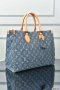Louis Vuitton Onthego MM Monogram Denim