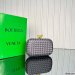Bottega Veneta Plisse Knot Clutch