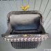 Bottega Veneta Plisse Knot Clutch