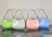 Prada Cleo Brushed Leather Shoulder Bag