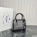 Prada Galleria Satin Small Bag With Crystals