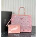 Prada Polka-dot Mesh Tote Bag