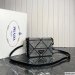Prada Satin Flap Bag With Crystals