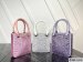 Prada Small Satin Tote Bag With Crystals