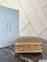 Prada Small Satin Tote Bag With Crystals